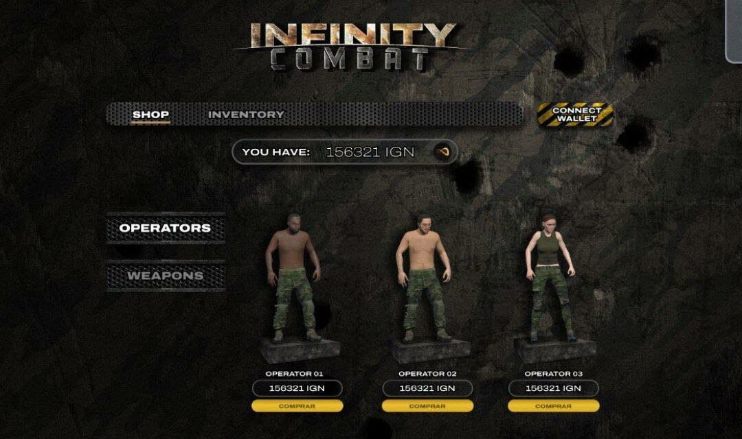 ign Operators 1 Infinity Games NFT launches Infinity Combat, a Play to Earn game