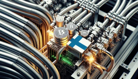 Mining Rig, Bitcoin Mining heating Finland district